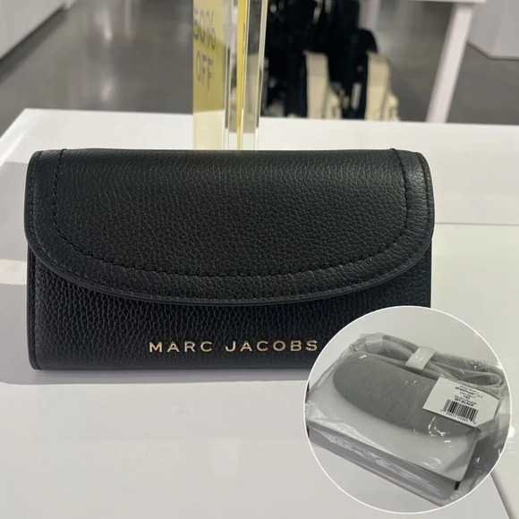 MARC JACOBS Wallet crossbody Bag 4P4SMN002S01 BLACK